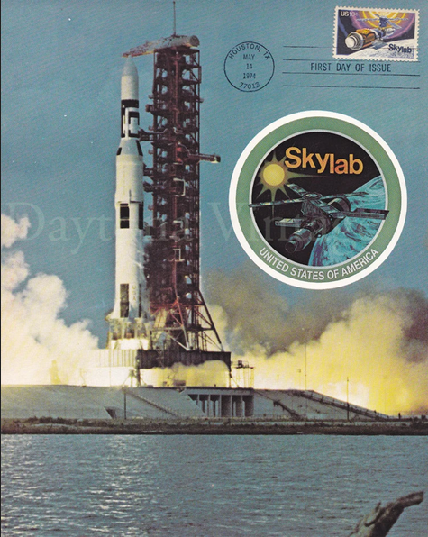First Day Issue Skylab Stamp 1974 